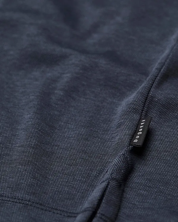 BUGATTI Bugatti Tipped Collar Polo Shirt - Navy Blue