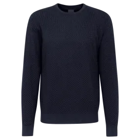 Bugatti Crew Neck Weave Jumper