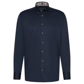 Bugatti Long Sleeve Plain Shirt