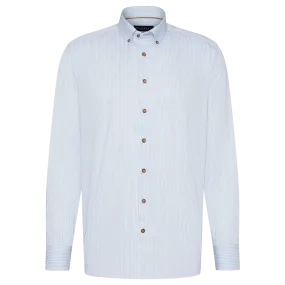 Bugatti Long Sleeve Stripe Shirt