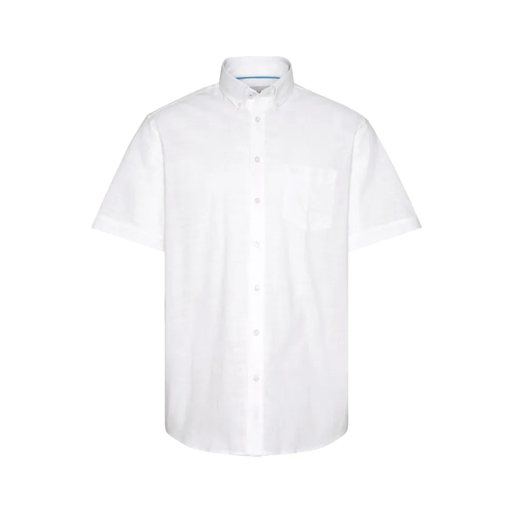 Bugatti Men's Cotton Shirt in a Modern Look