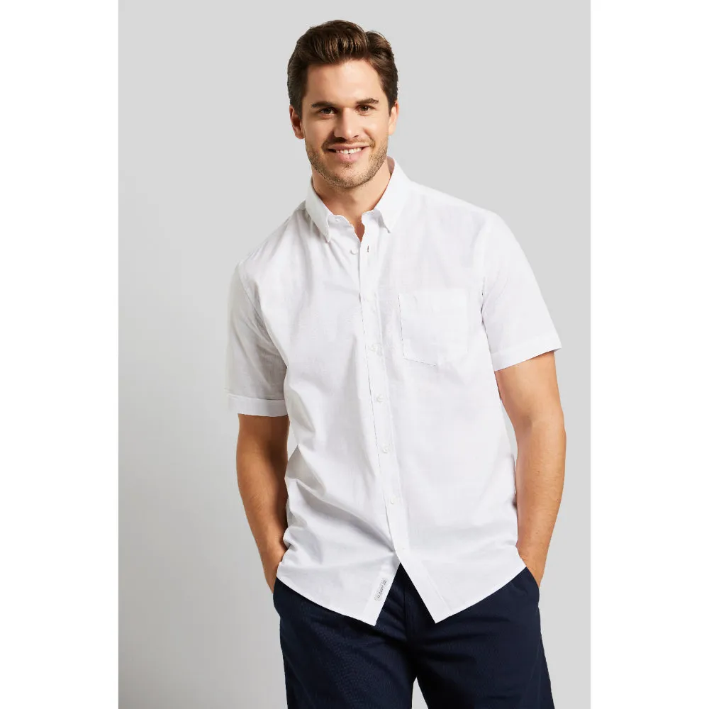 Bugatti Men's Cotton Shirt in a Modern Look
