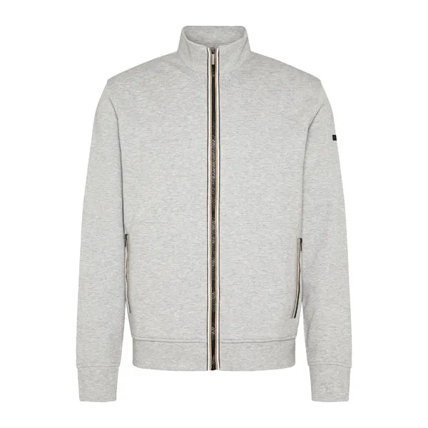 Bugatti Men's In a Sporty Look Grey Sweatshirt