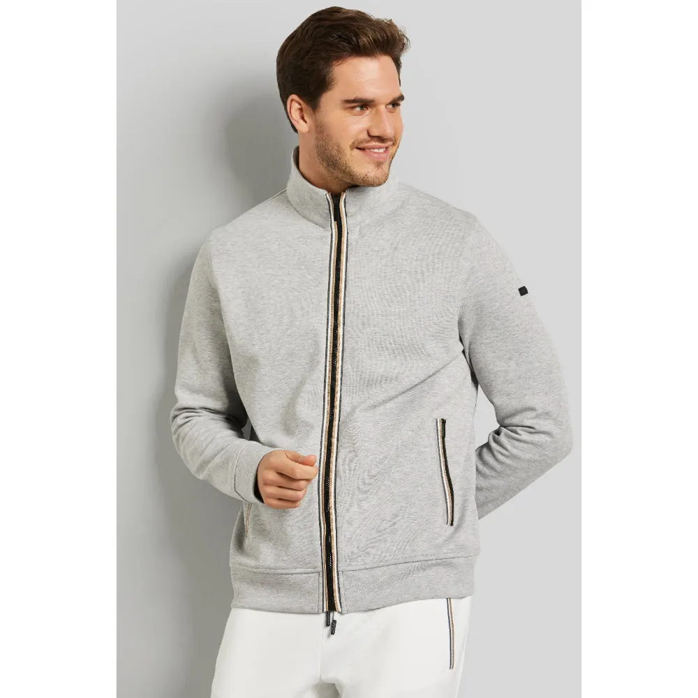 Bugatti Men's In a Sporty Look Grey Sweatshirt