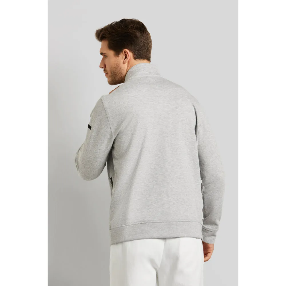 Bugatti Men's In a Sporty Look Grey Sweatshirt