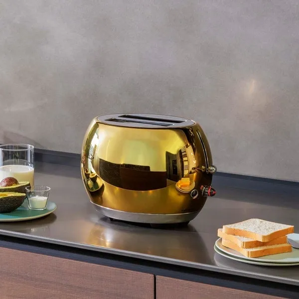 Casa Bugatti Romeo Toaster - Gold
